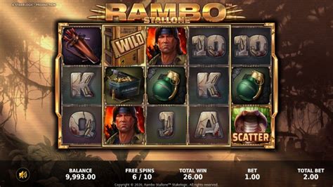 Play Rambo Stallone slot